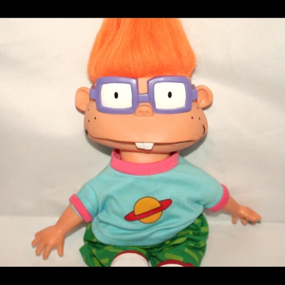 Rare Rugrats Chuckie 'Chuckie' Nickelodeon Vintage Doll - Picture 2 of 5